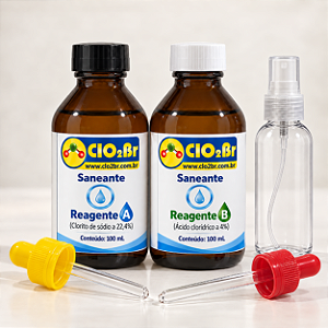 Kit saneante 100ML + 100ML (vol. 200ML) - embal. VIDRO
