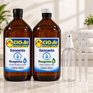 Kit saneante 1 L + 1 L (Vol. 2000 mL)