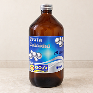 Prata Coloidal 25 ppm - 500 mL