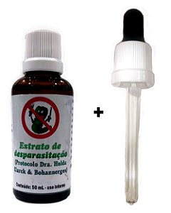 Extrato de desparasitação - 50 mL (baseado no protocolo Dra. Hulda Clark)