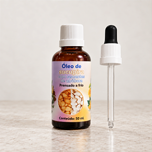 Óleo de sucupira com sementes de abóbora - 50 mL