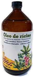 ÓLEO DE RÍCINO PRENSADO A FRIO (PROCEDÊNCIA ALEMANHA) - 500 ML