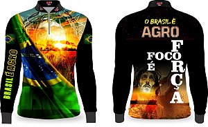 CAMISETA AGRO FORÇA E FÉ