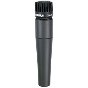 Microfone Dinâmico SM57-LC Vocal e Instrumentos - SHURE