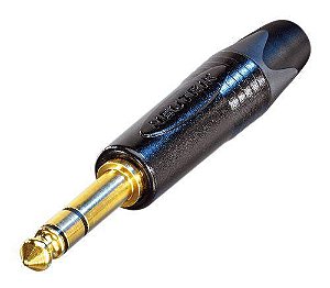 Conector P10 Estéreo Macho Linha (TRS) NP3X-B - NEUTRIK