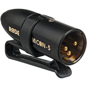 Conector MiCon-5 p/ dispositivos XLR de 3 pinos - RODE