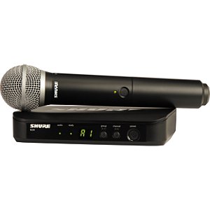 Sistema Microfone sem Fio BLX-24BR/PG58-J10 de Mão - SHURE