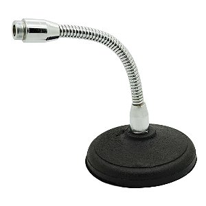 Pedestal de Mesa com Tubo Flexível Médio PS2-F Visão