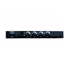 Setorizador de Som Ambiente 4 Canais SST-412P - PWS