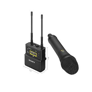 Microfone de Mão sem Fio para Câmeras UWP-D22 - SONY