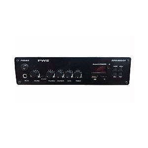 Amplificador de Som Ambiente MPA-1600 BT-USB Óptico - PWS