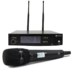 Sistema de Microfone sem Fio Vocal K-1201M UHF - KADOSH