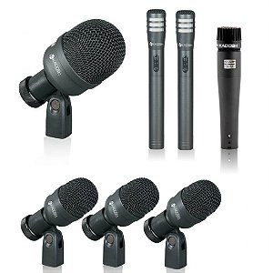 Kit Microfones para Bateria  K-7 SLIM (7 Peças) - KADOSH