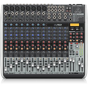 Mesa de Som Behringer QX2222USB 22 Entradas USB/FX