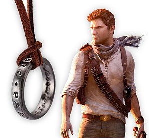 Colar Anel Nathan Drake Uncharted