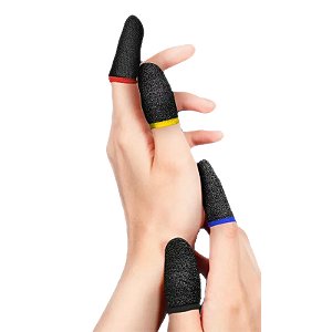 Luvas de Dedo Gamer Anti Suor