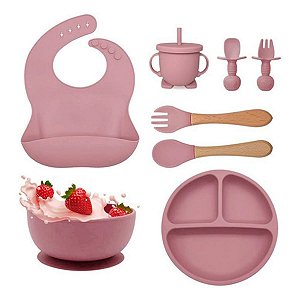 Kit Alimentação Infantil 08 Pçs