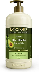 Shampoo Pós Química  Abacate BIO EXTRATUS 1 Litro