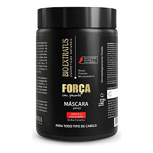 Mascara Capilar Força com Pimenta 1Kg Bio Extratus