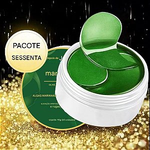 Estética - Máscara Gel para Olhos Ice Levin com Algas e ácido hilurônico – 60 Unidades