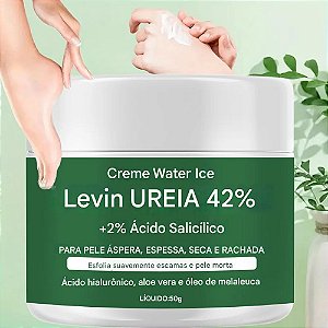 Estética - Creme de Ureia 42% + 2% Ácido Salicílico, Aloe vera e chá verde