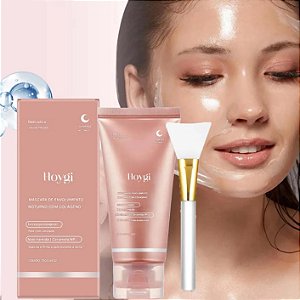 Estética -  Aparência renovada - Máscara de colágeno e niacinamida para tratamento dos poros e dimuição da linha de expresso