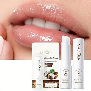 Estética - Hidrantante labial de alta qualidade com óleo de coco
