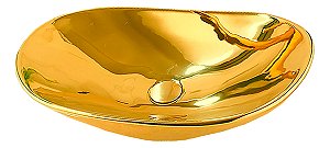 Cuba Louça Grécia Ouro Apoio Banheiro C/ Válvula De Click