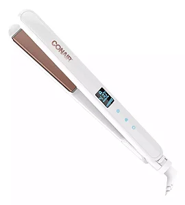 Prancha De Cabelo Digital Double Ceramic 25mm Cor Branco 110V/220V