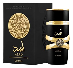 Perfume Lattafa Asad 100ml Eau De Parfum Original Árabe Masculino