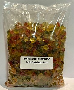 Frutas Cristalizadas Em Cubos 7mm