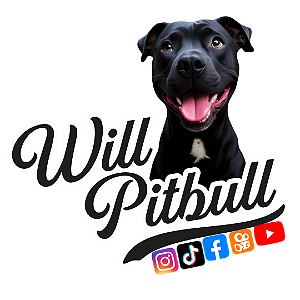 Adesivo Will Pitbull - SOMENTE 1 UNIDADE