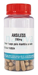 Ansiless Antiestresse e Ansiedade 250mg