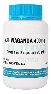 Ashwgandha 400mg Nativa Farma