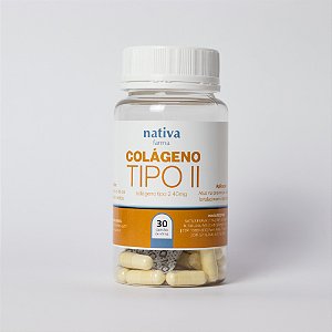 Colágeno Tipo 2 40MG Nativa Farma