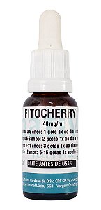 Fitocherry Melatonina Vegetal Nativa Farma 40mg/ml