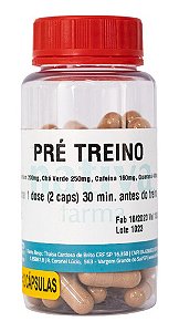 Pré Treino Disposição E Energia Nativa Farma