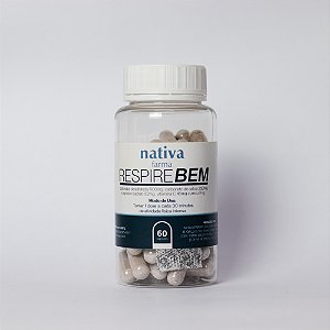 Respire Bem Nativa Farma 60 Cápsulas