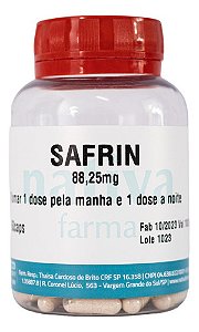 Safrin 88,25mg Nativa Farma