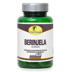 Berinjela com Vitamina C 500mg Vita Florais