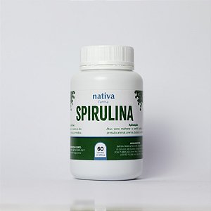 Spirulina 500 MG Nativa Farma