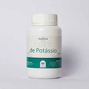 Cloreto de Potássio 600MG Nativa Farma