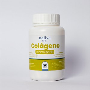 Colágeno Hidrolisado 500MG Nativa Farma