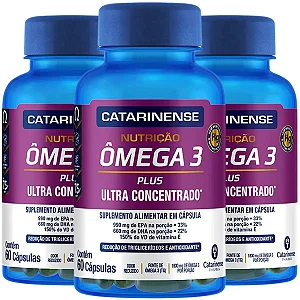 Ômega 3 Ultra Concentrado 1800MG Catarinese Pharma