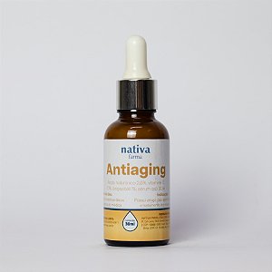 Sérum Antiaging Nativa Farma 30ml