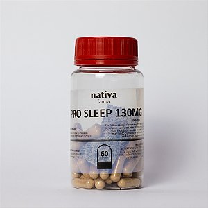 Pro Sleep 130mg Nativa Farma 60 Cápsulas