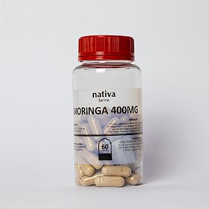 Moringa 400mg Nativa Farma 60 Cápsulas