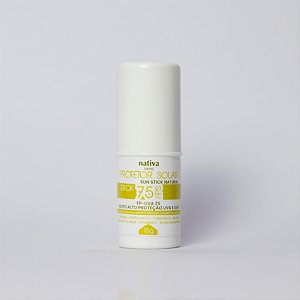 Protetor Solar Facial Stick FPS 75 Natural 15g