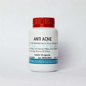 Anti Acne Nativa Farma 60 Cápsulas