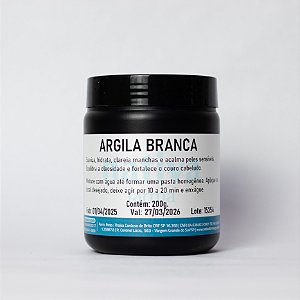Argila Branca 200g Nativa Farma